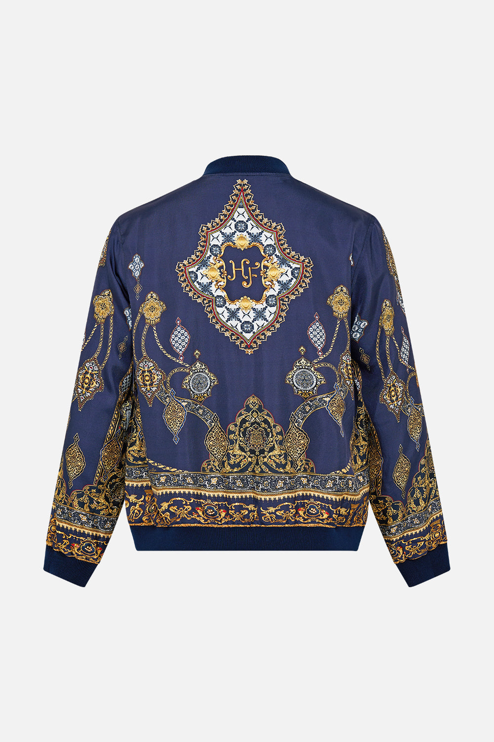 REVERSIBLE ZIP THROUGH BOMBER JACKET THE IMPERIAL GATE