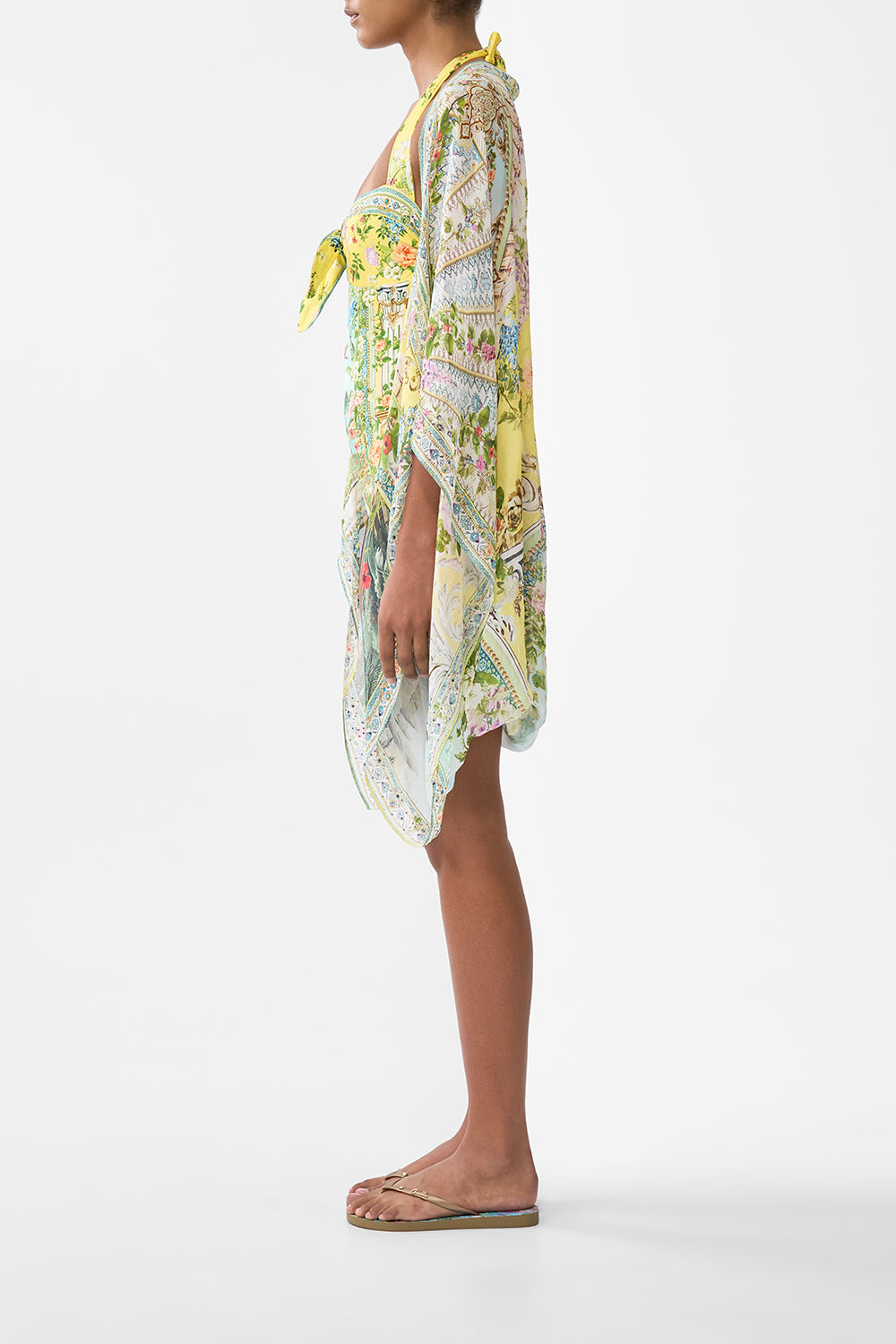The CAMILLA silk chiffon shrug from our print tales of Topkapi palace