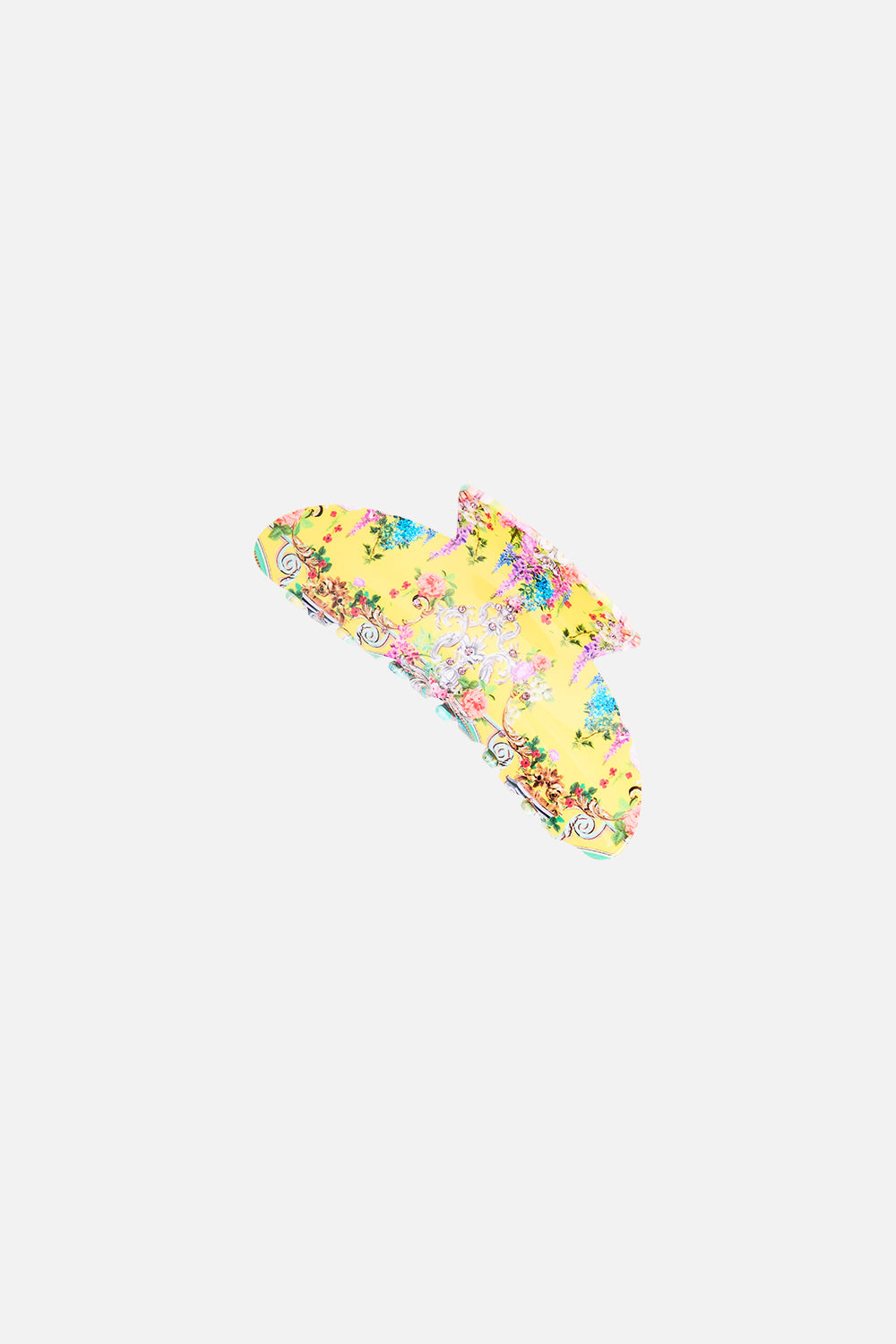 The CAMILLA large hair claw clip from our print tales of Topkapi palace