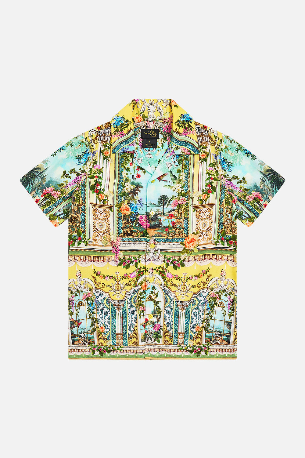 BOYS SHORT SLEEVE CAMP COLLARED SHIRT TALES OF TOPKAPI PALACE