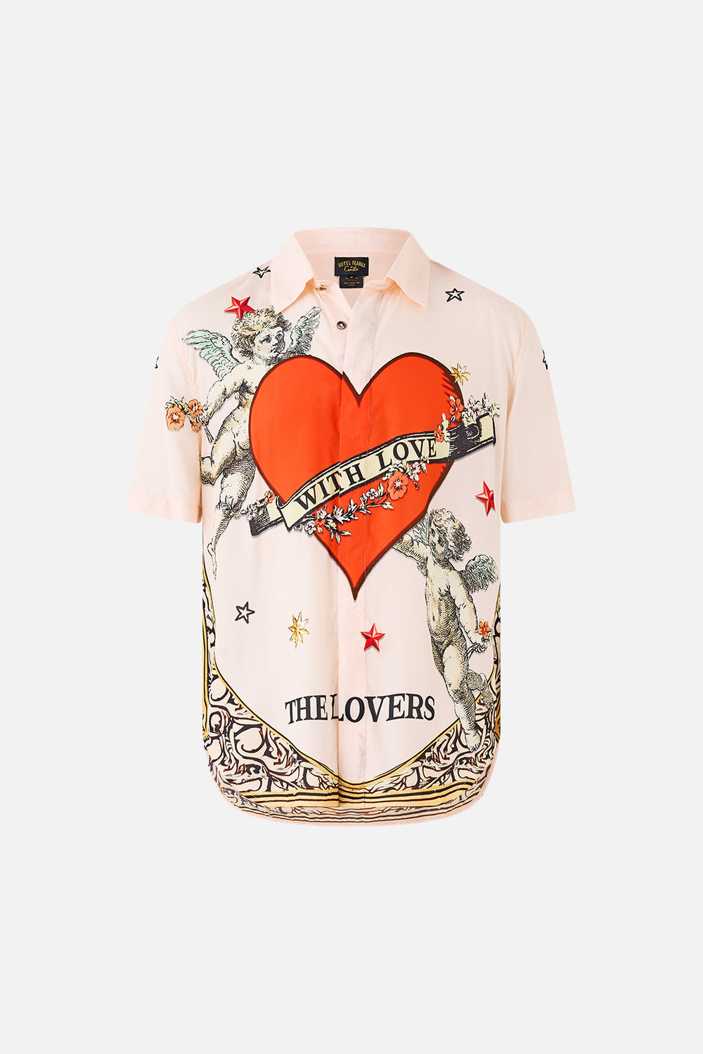 SHORT SLEEVE OVERSIZED SHIRT HOUSE OF HOROSCOPES