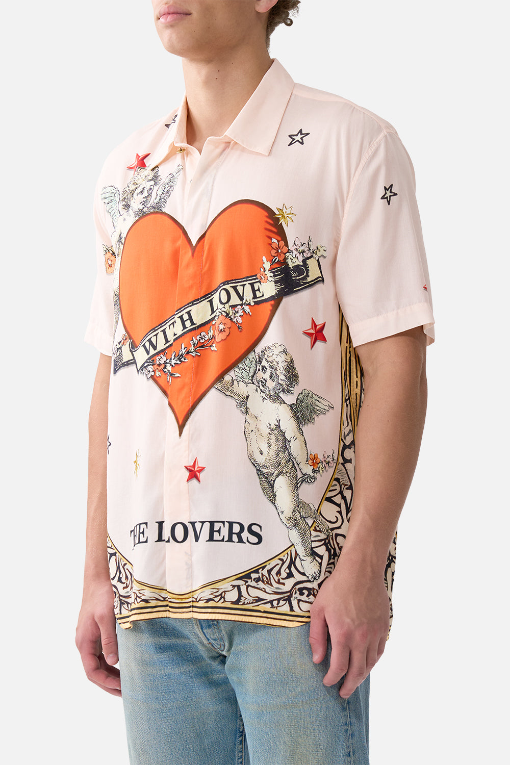 SHORT SLEEVE OVERSIZED SHIRT HOUSE OF HOROSCOPES