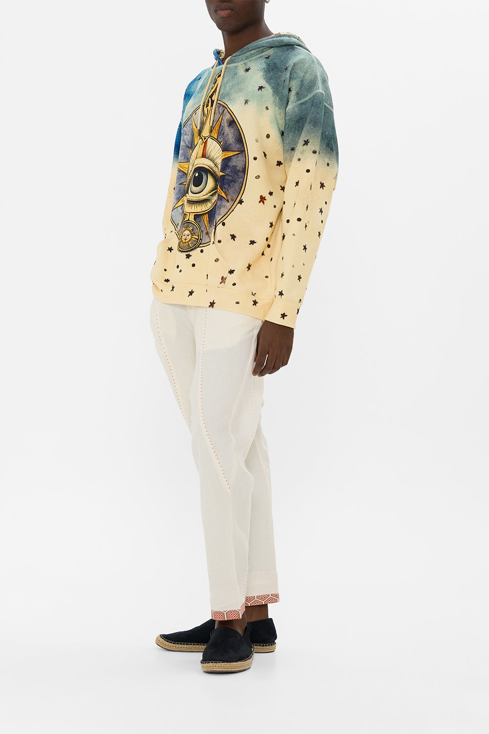 The CAMILLA relaxed fit oversized hoodie w kanga pocket from our print house of horoscopes