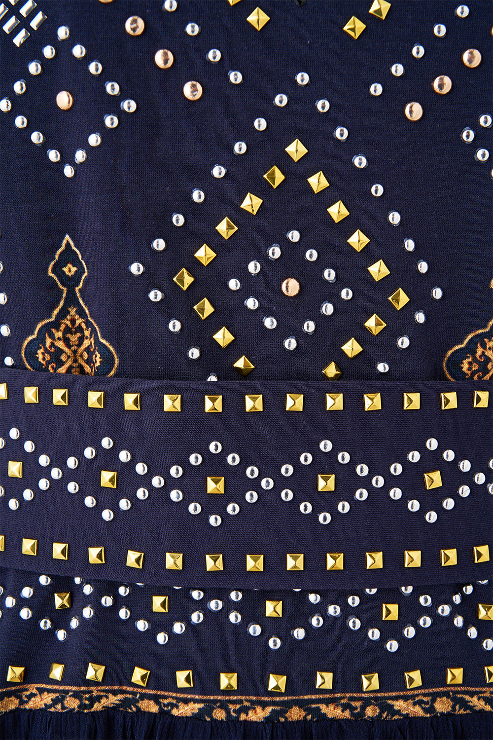 JERSEY TANK DRESS WITH CONTRAST SKIRT THE IMPERIAL GATE