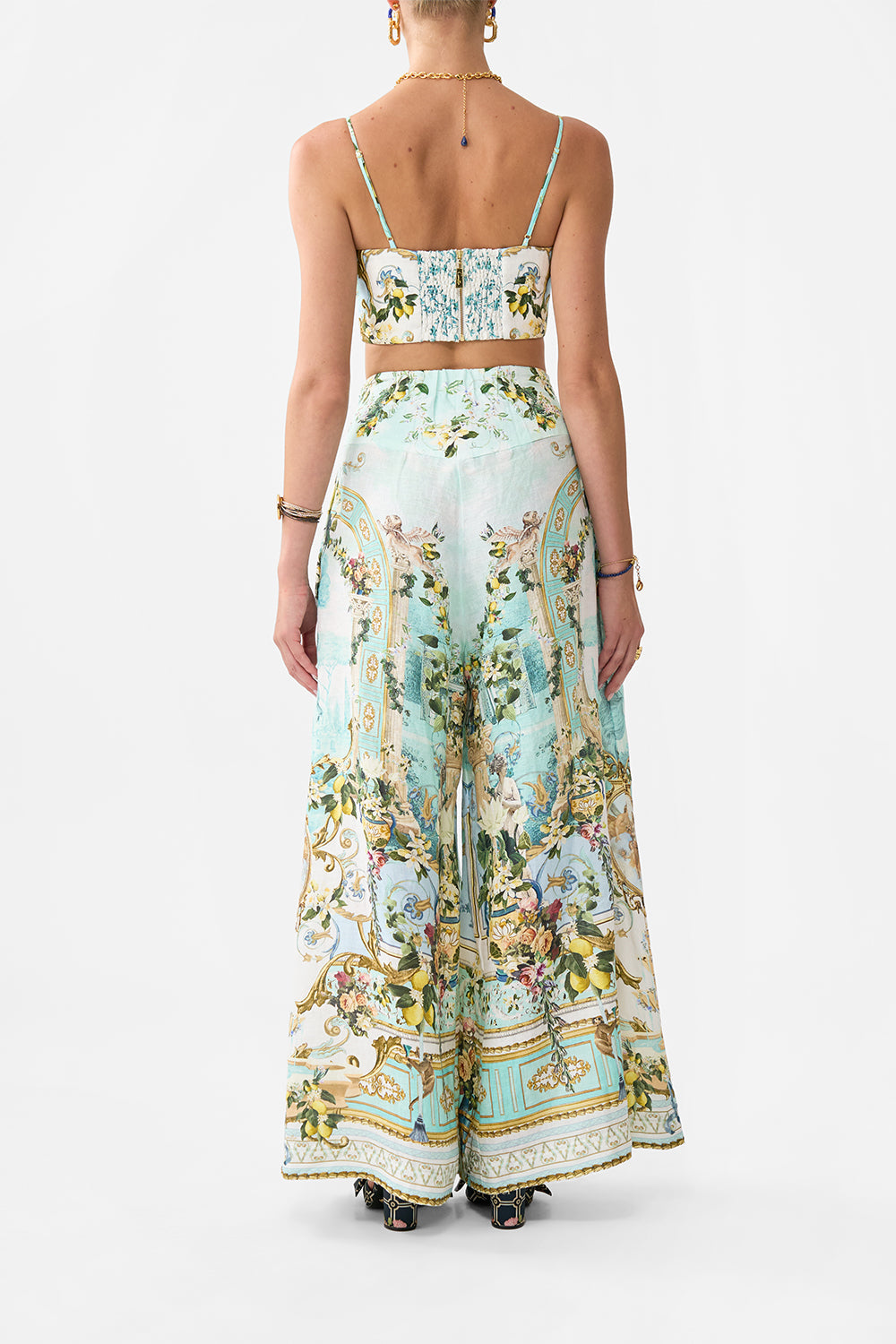 CORSET CROP TOP VENUS ON A VESPA