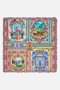 The CAMILLA Babies Square Blanket in our Spirit Of Santa Maria print.