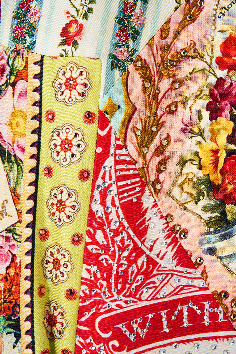 The CAMILLA BOMBER JACKET SOAP OPERA in our  print.