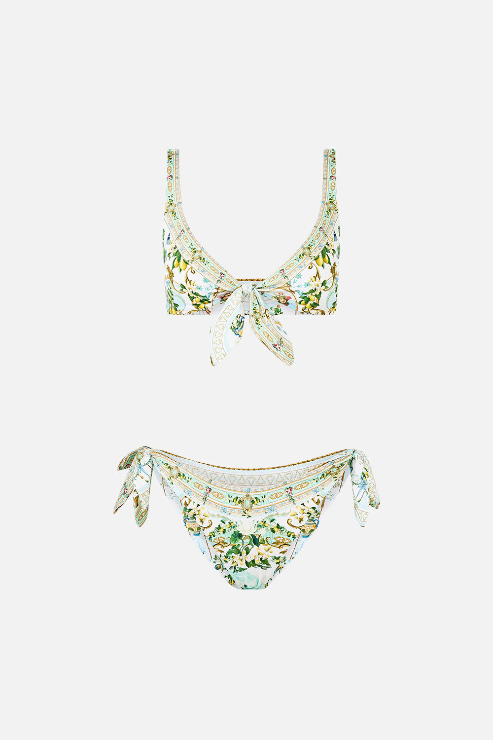 REVERSIBLE TIE BIKINI SET VENUS ON A VESPA