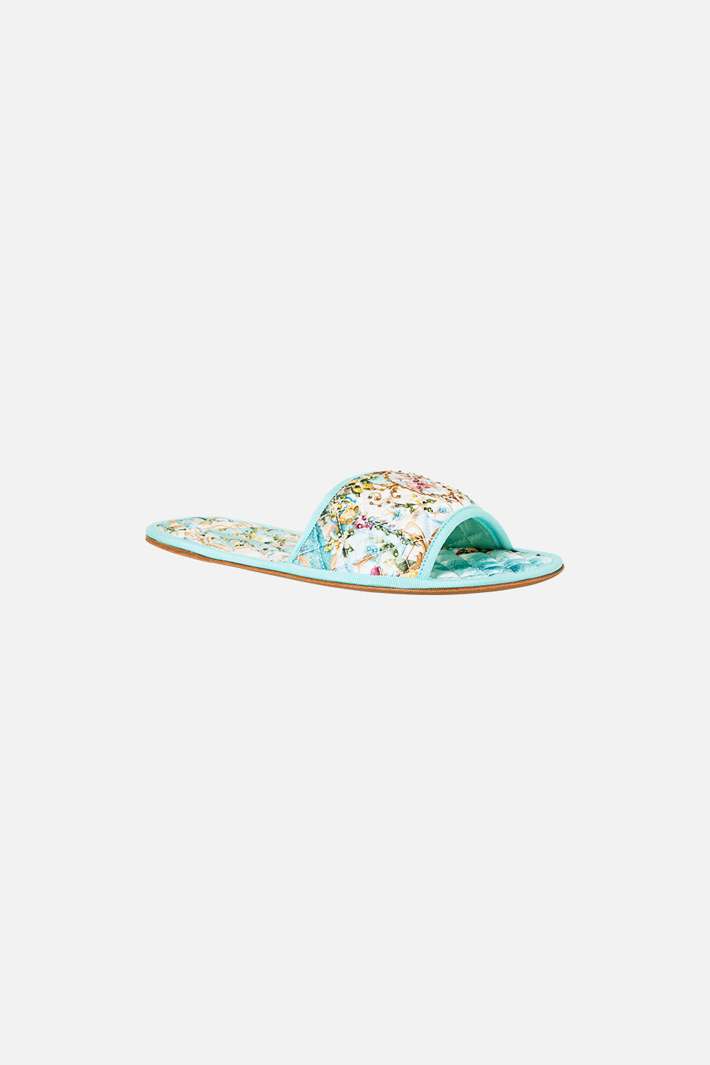 SLIPPERS WITH TRAVEL CASE VENUS ON A VESPA