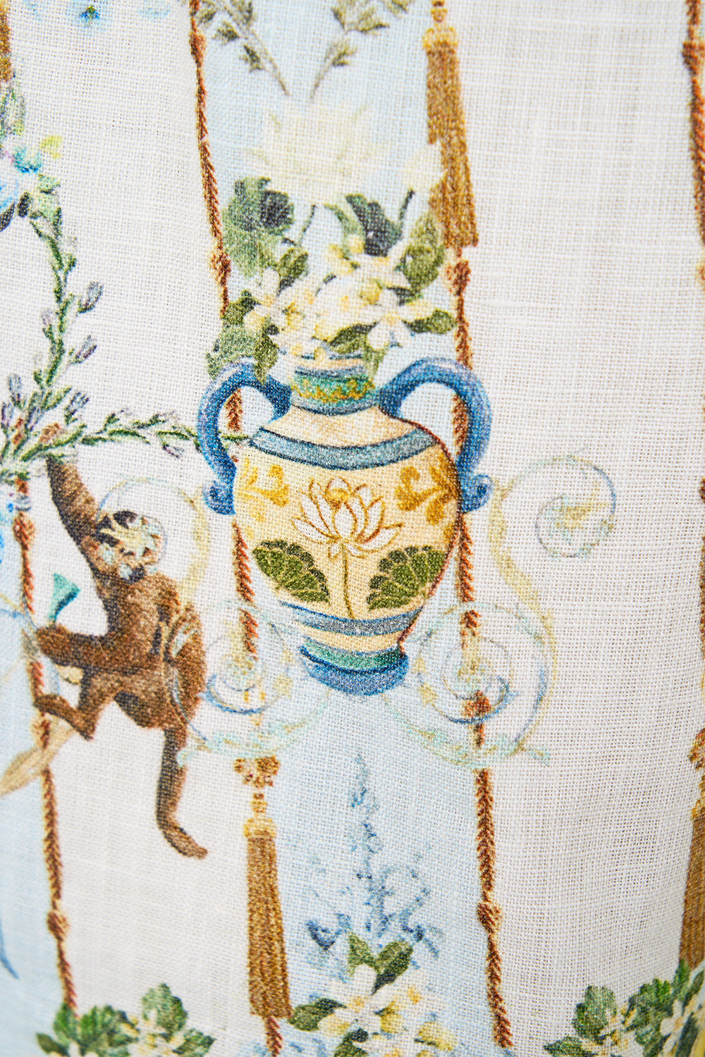 The CAMILLA MID LENGTH WALK SHORT VENUS ON A VESPA in our  print.