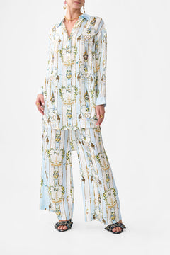 SHIRT TUNIC WITH SIDE BUTTONS VENUS ON A VESPA