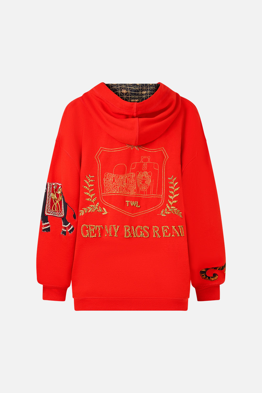 HOODIE WITH POCKETS READY FOR MY WELCOME DRINK