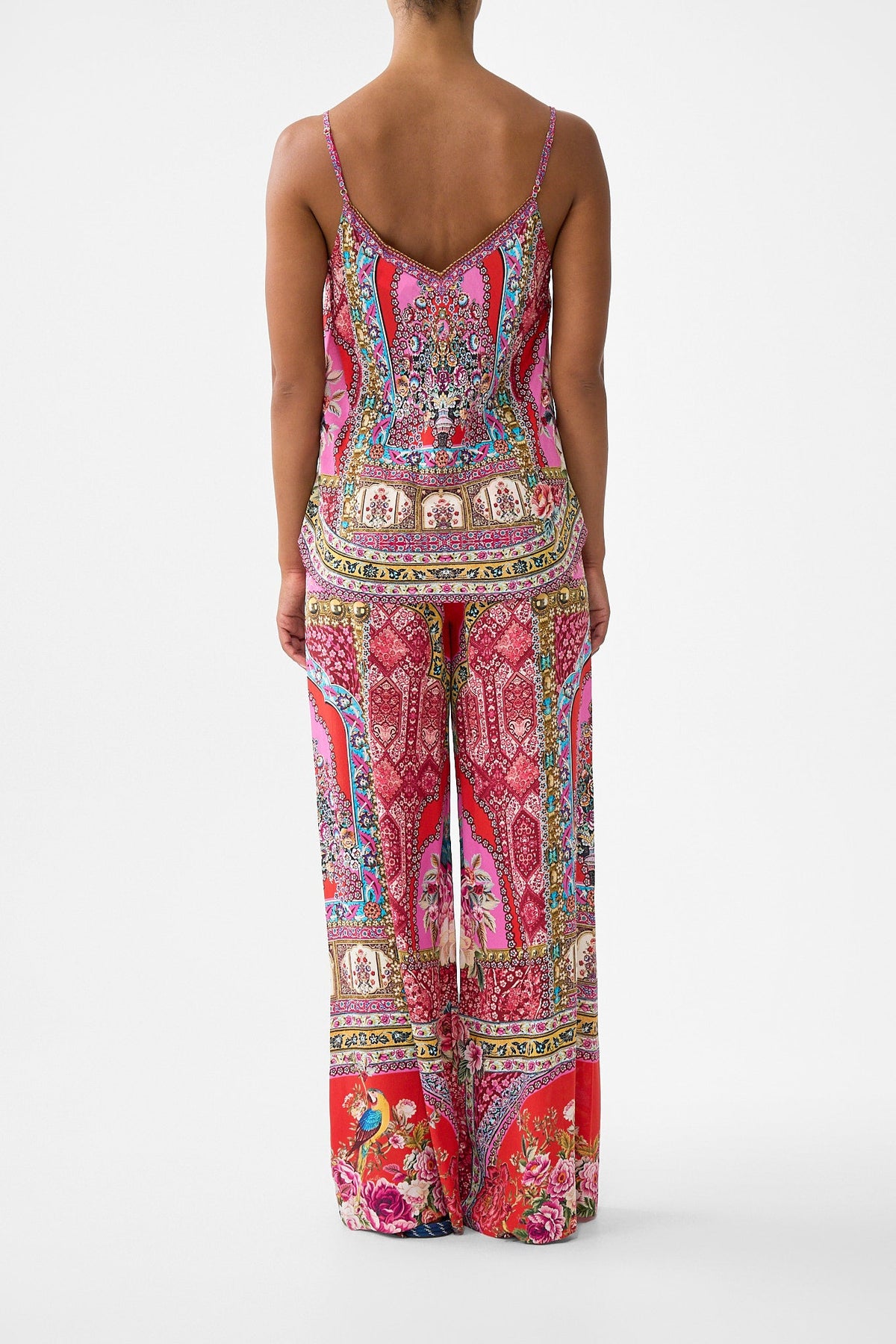 V-NECK BIAS CAMI HEIRLOOM EMPIRE