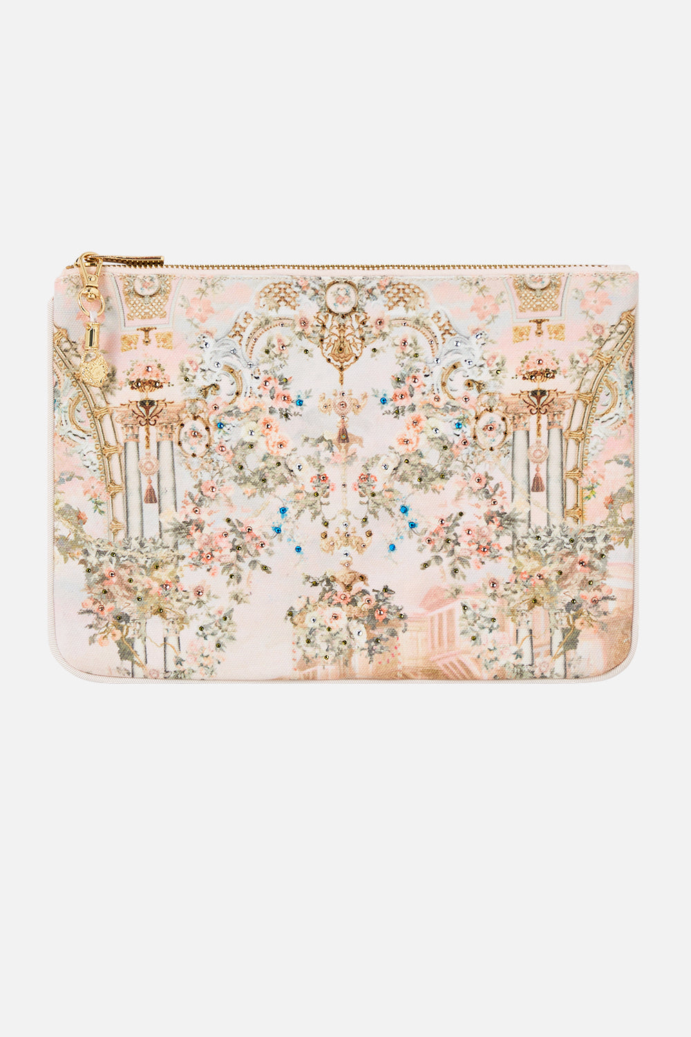 SMALL CANVAS CLUTCH TWILIGHT IN ISTANBUL