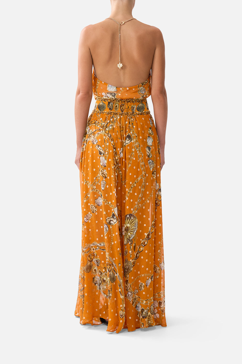 SHEER WIDE LEG PANT TALISMANS OF TURKIYE