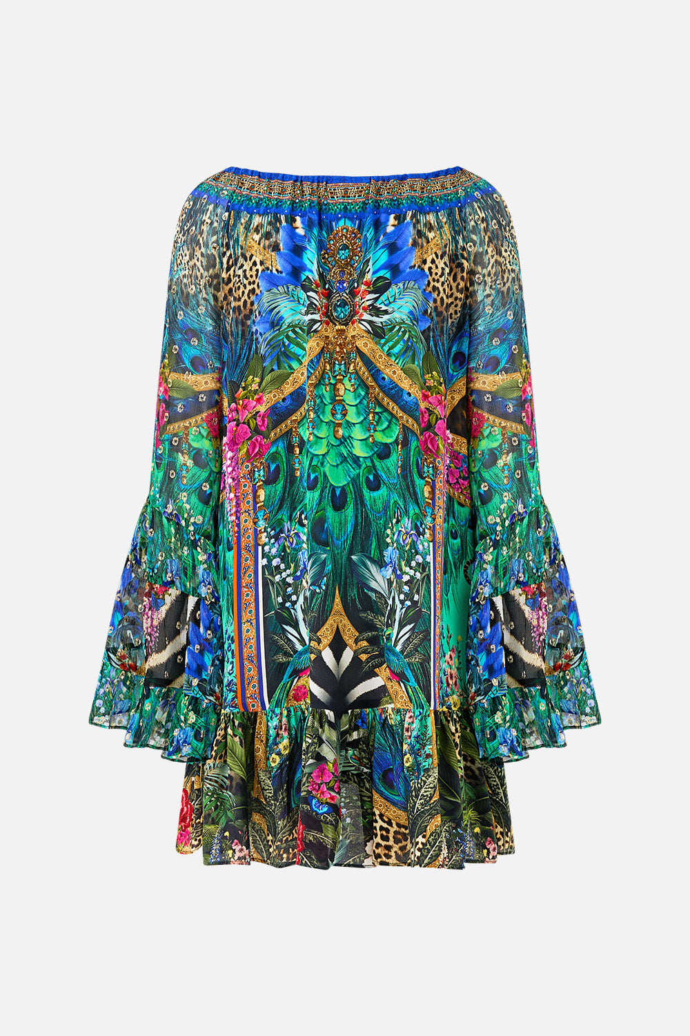 A-LINE FRILL DRESS ANIMAL ALCHEMY