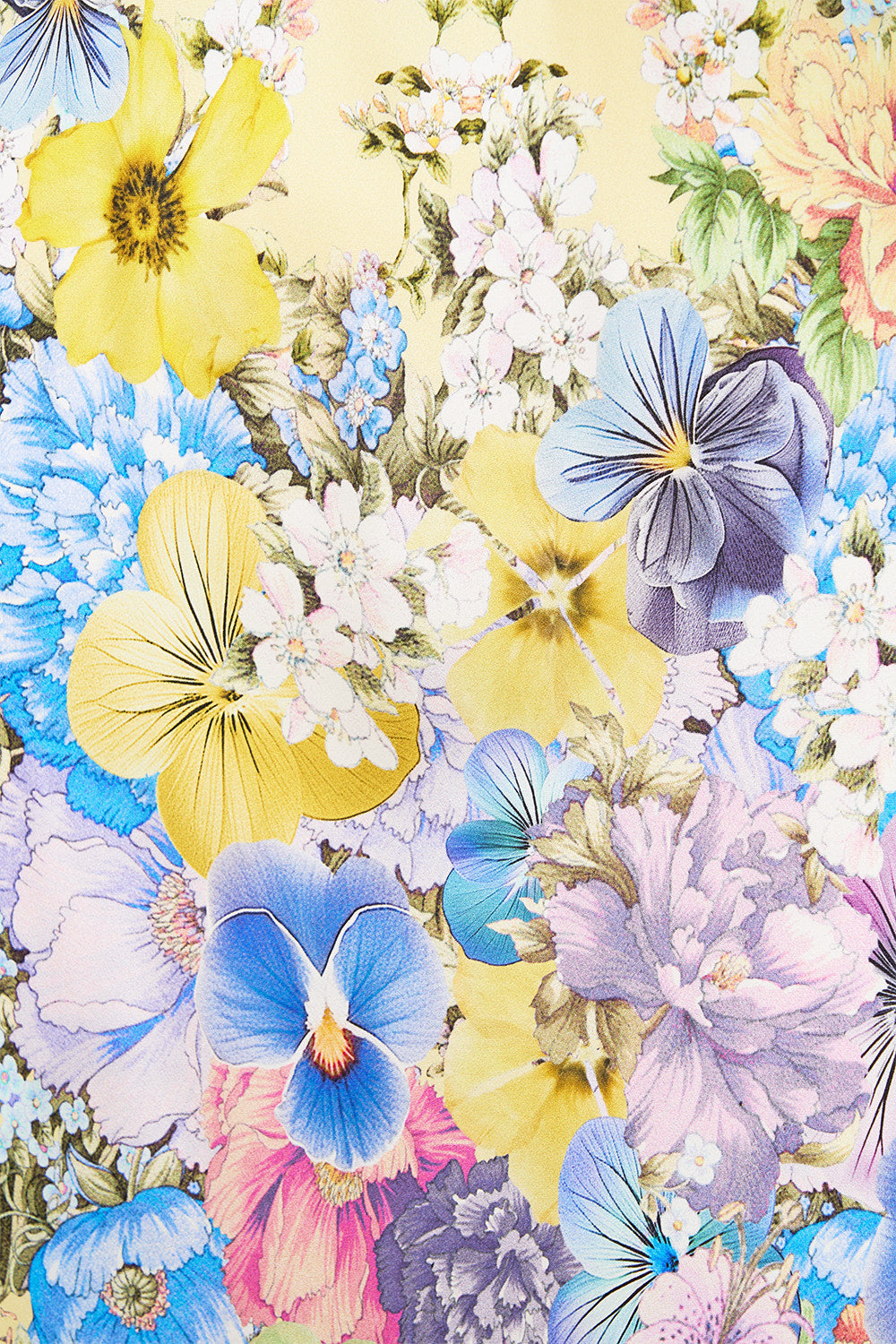 V NECK BIAS SLIP DRESS WITH BACK FRILL DARLING BUDS