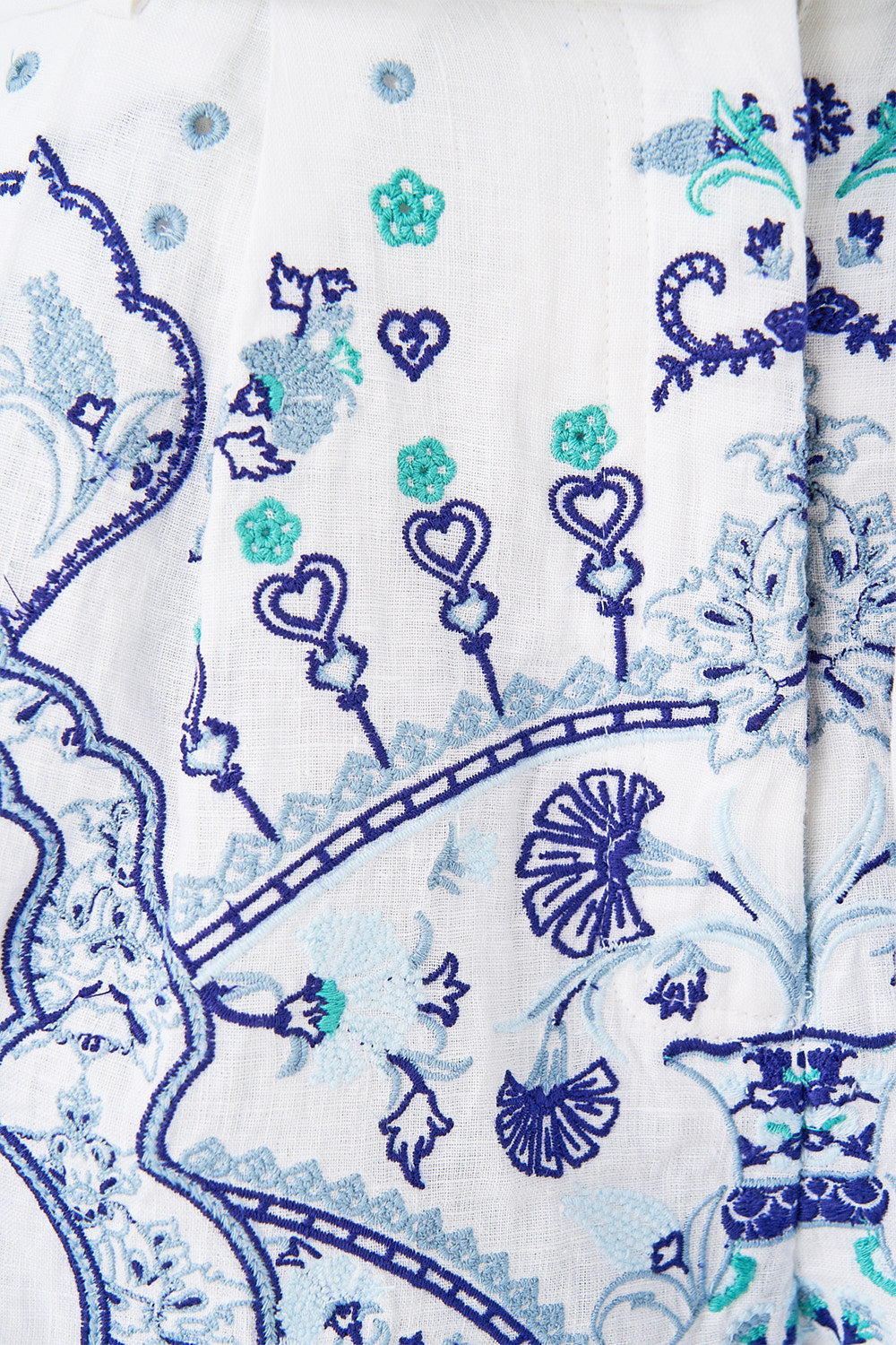 The CAMILLA TUCK FRONT SHORT ALL ABOUT THAT LACE in our  print.