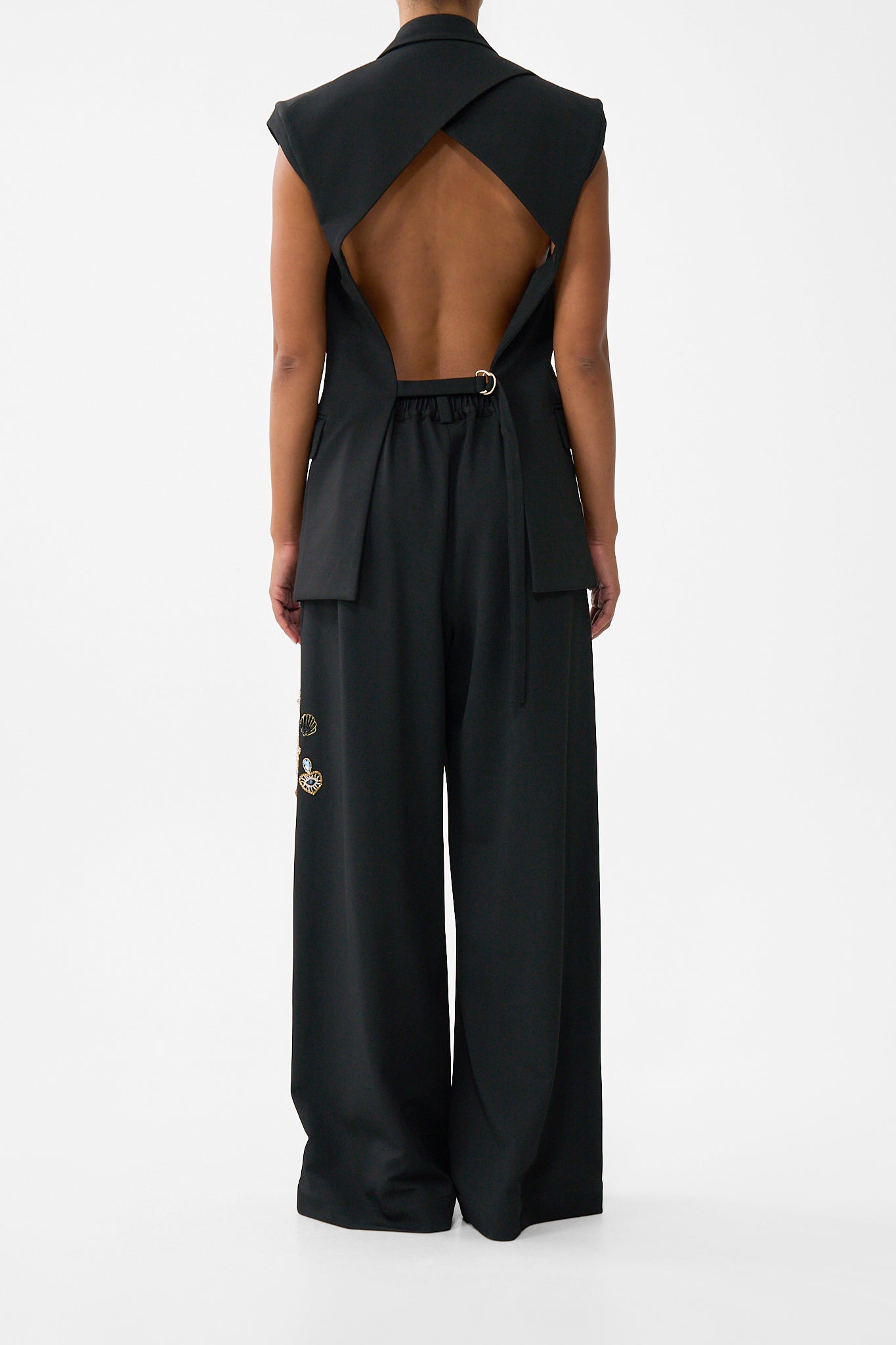 TAILORED SLEEVELESS VEST AMULETS AND ALCHEMY