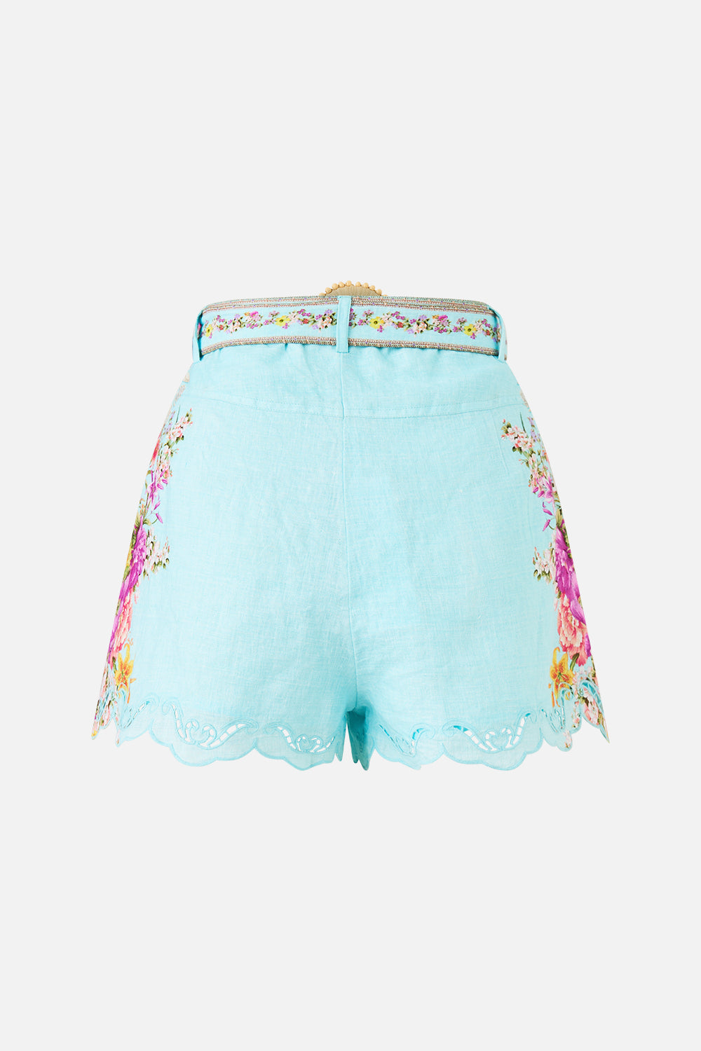 TUCK FRONT SHORT BAZAAR BLOOMS