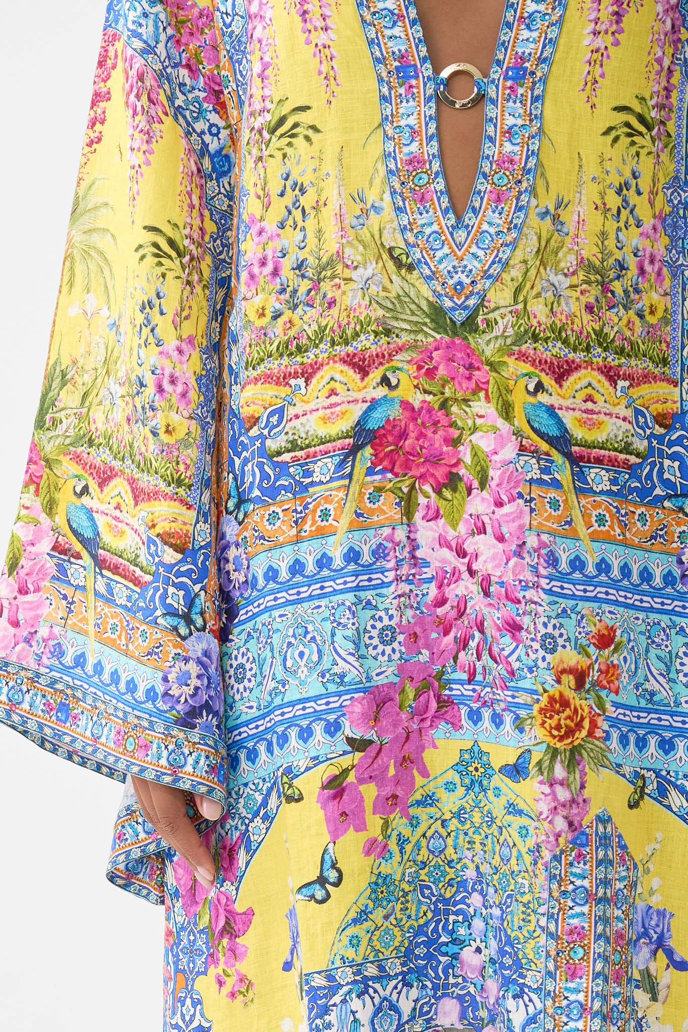 DEEP V-NECK HARDWARE KAFTAN SULTANAHMET SUMMER