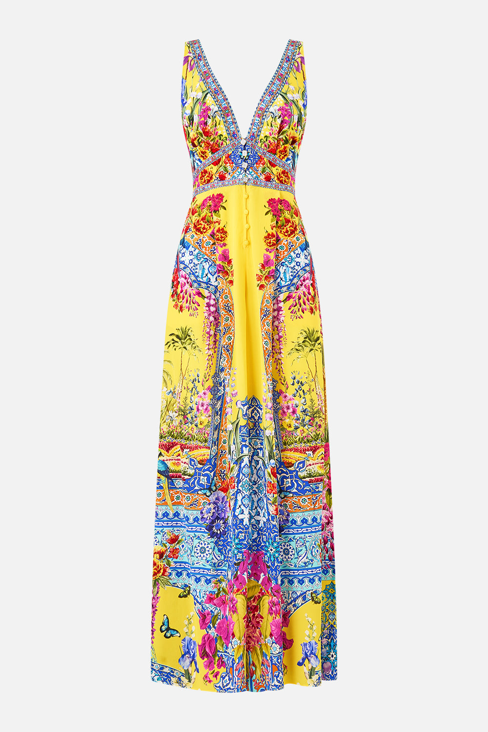 HALTERNECK JUMPSUIT WITH TIE NECK SULTANAHMET SUMMER