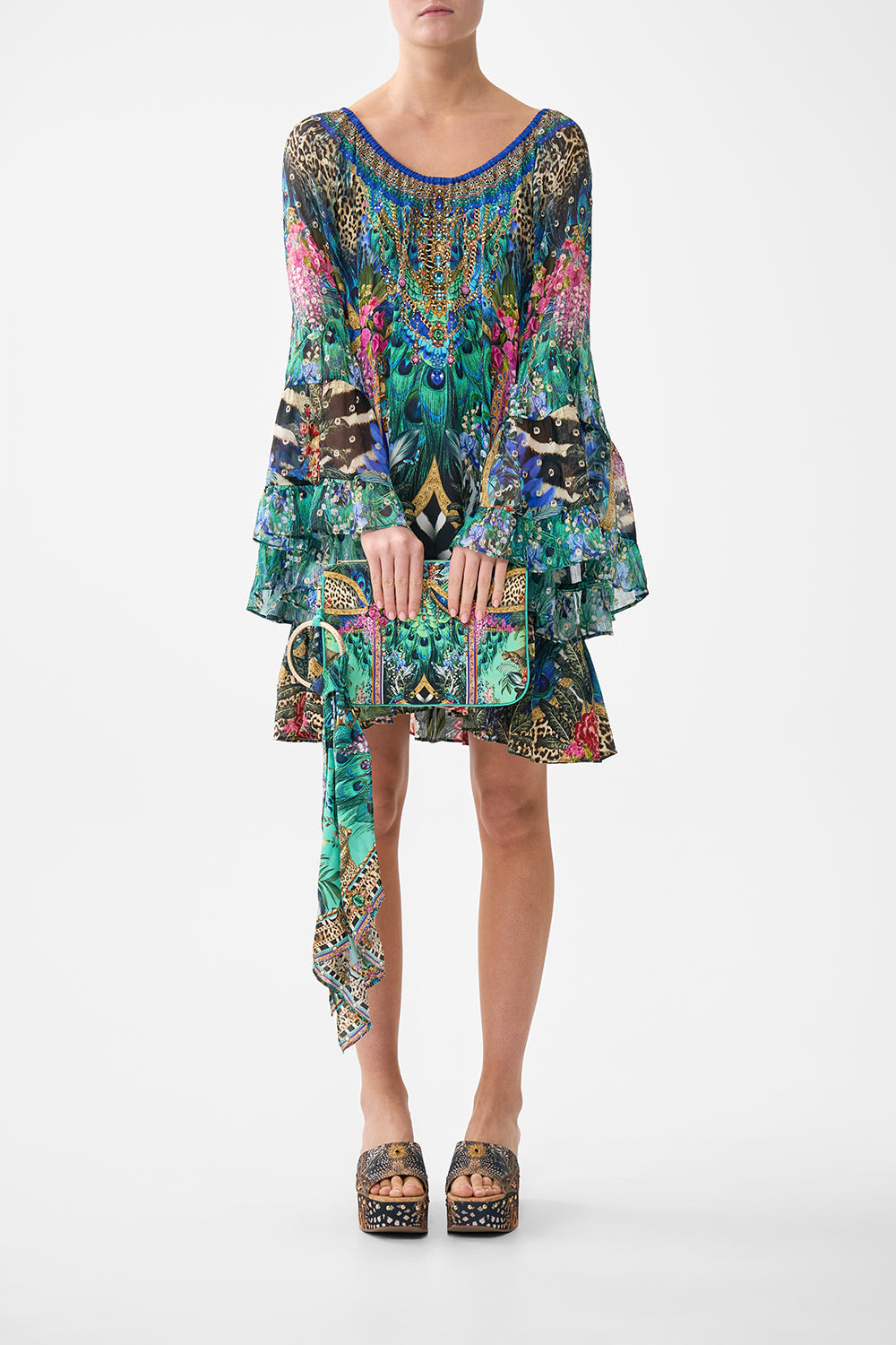 RING SCARF CLUTCH ANIMAL ALCHEMY