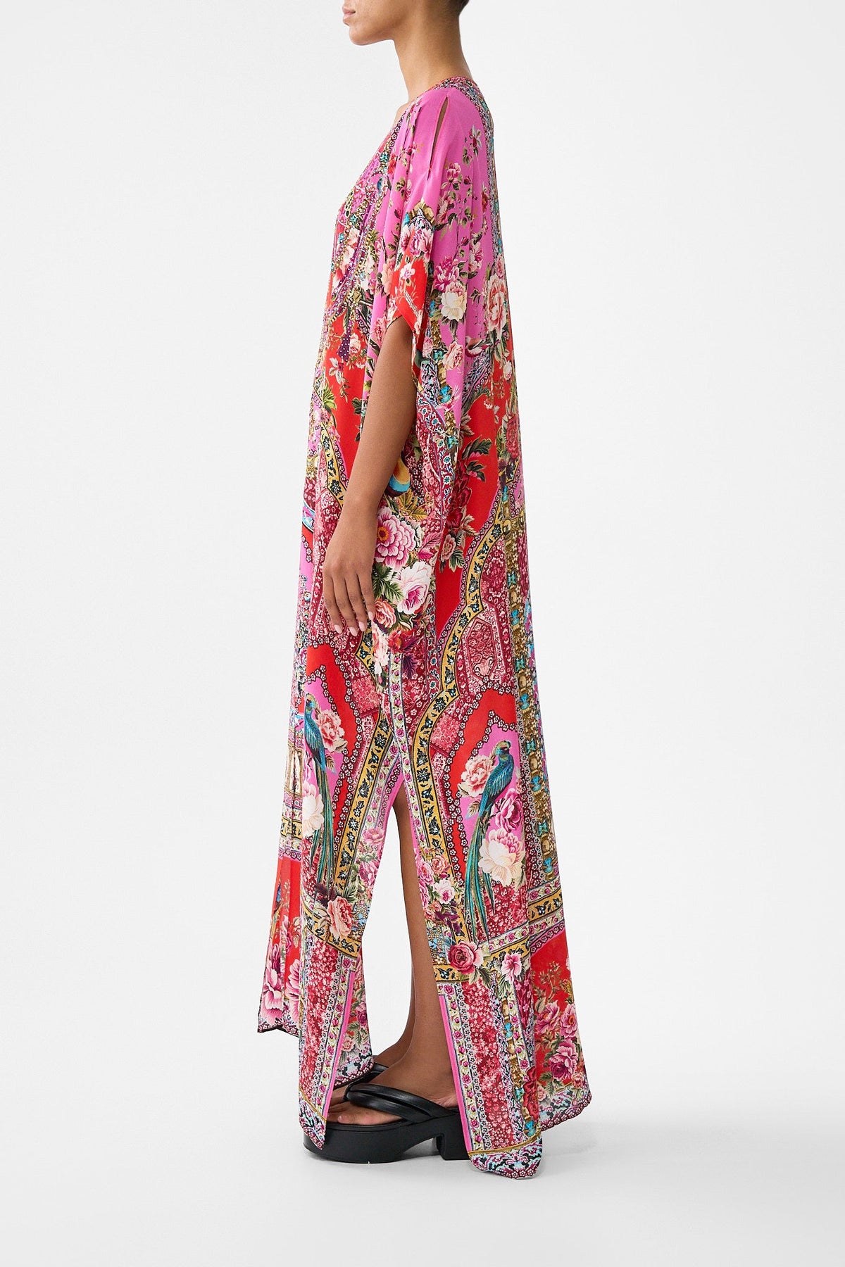 SLIM FIT KAFTAN WITH SPLIT HEIRLOOM EMPIRE