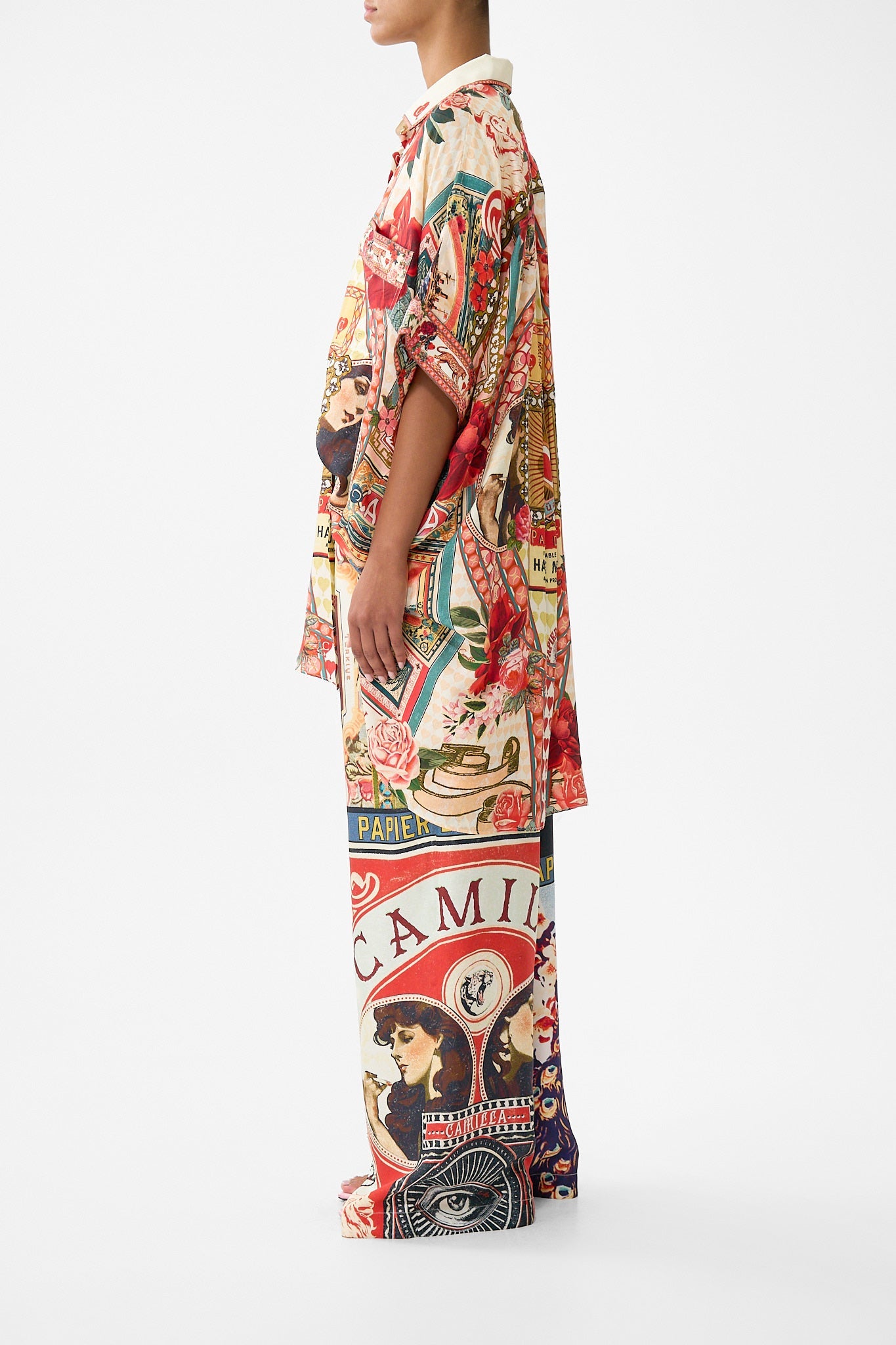 BUTTON FRONT LOUNGE PANT HIGH CLASS HOOKAH