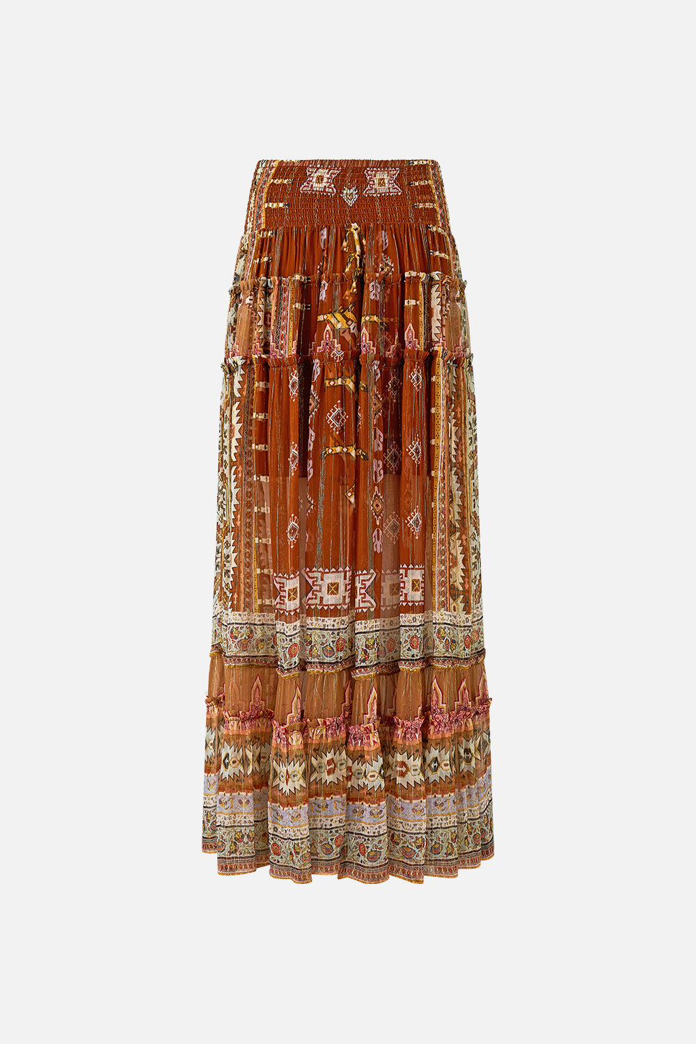 4 TIERED GATHERED SKIRT FABRIC OF TIME