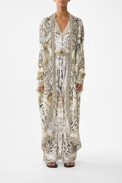 LONG CASUAL JACKET WITH POCKETS LADY LIONHEART