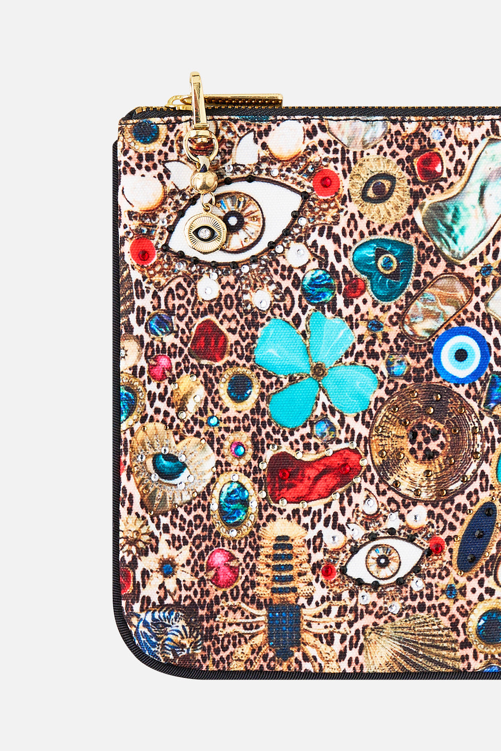 SMALL CANVAS CLUTCH NAZAR NIRVANA