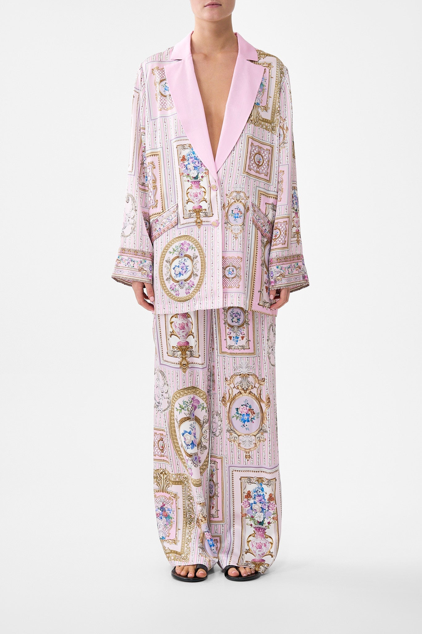 RELAXED SUIT JACKET PALATIAL PASTELS