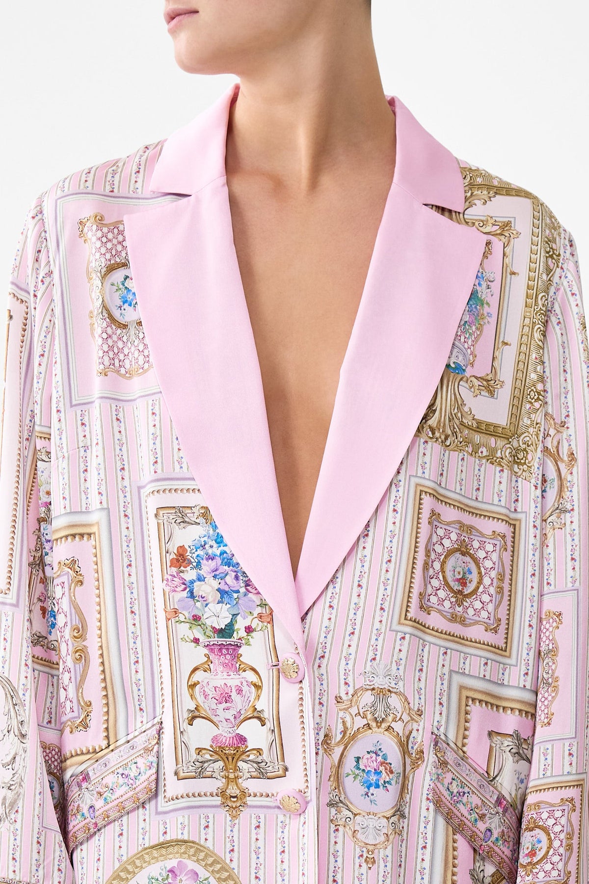 RELAXED SUIT JACKET PALATIAL PASTELS