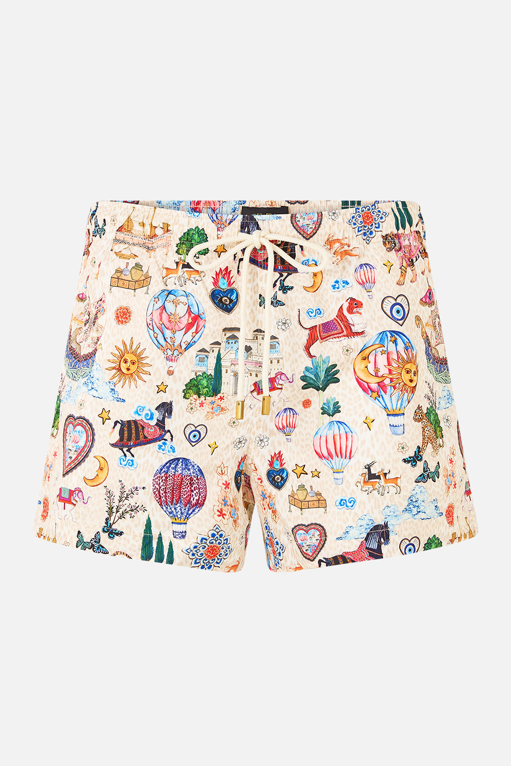 SHORT LENGTH BOARDSHORT WITH ELASTIC WAIST KAPADOKYA KITSCH