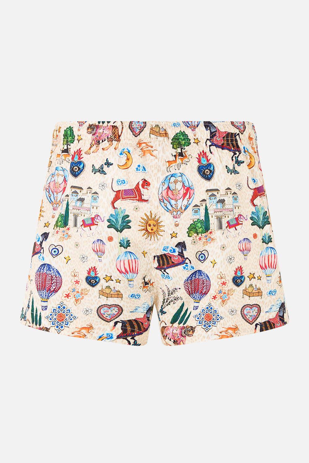 SHORT LENGTH BOARDSHORT WITH ELASTIC WAIST KAPADOKYA KITSCH