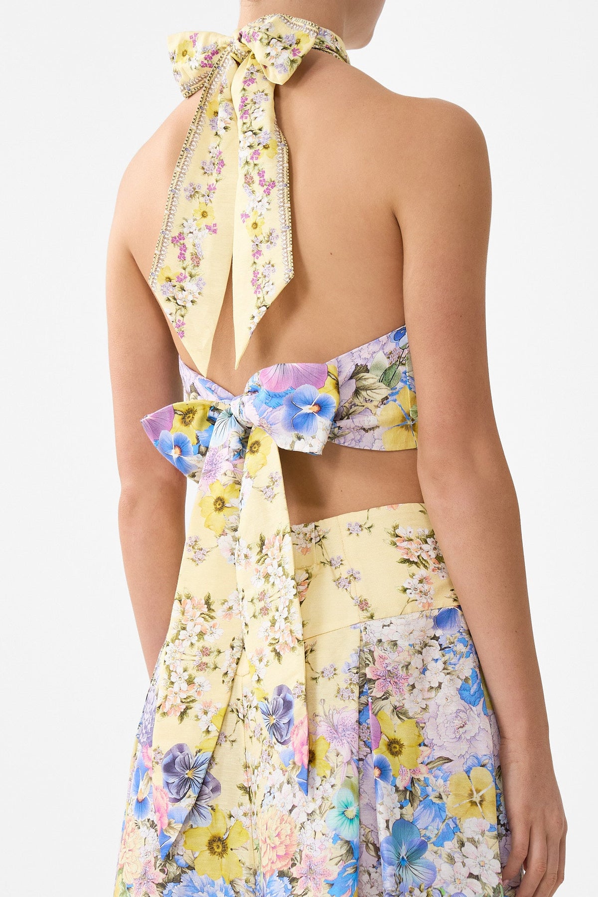 HALTER TIE BACK TOP DARLING BUDS