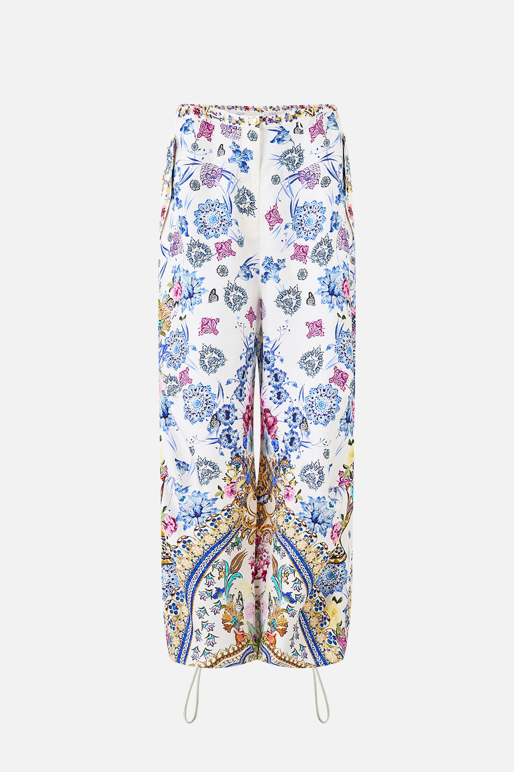 The CAMILLA PARACHUTE PANT ALL ABOUT THAT LACE in our  print.