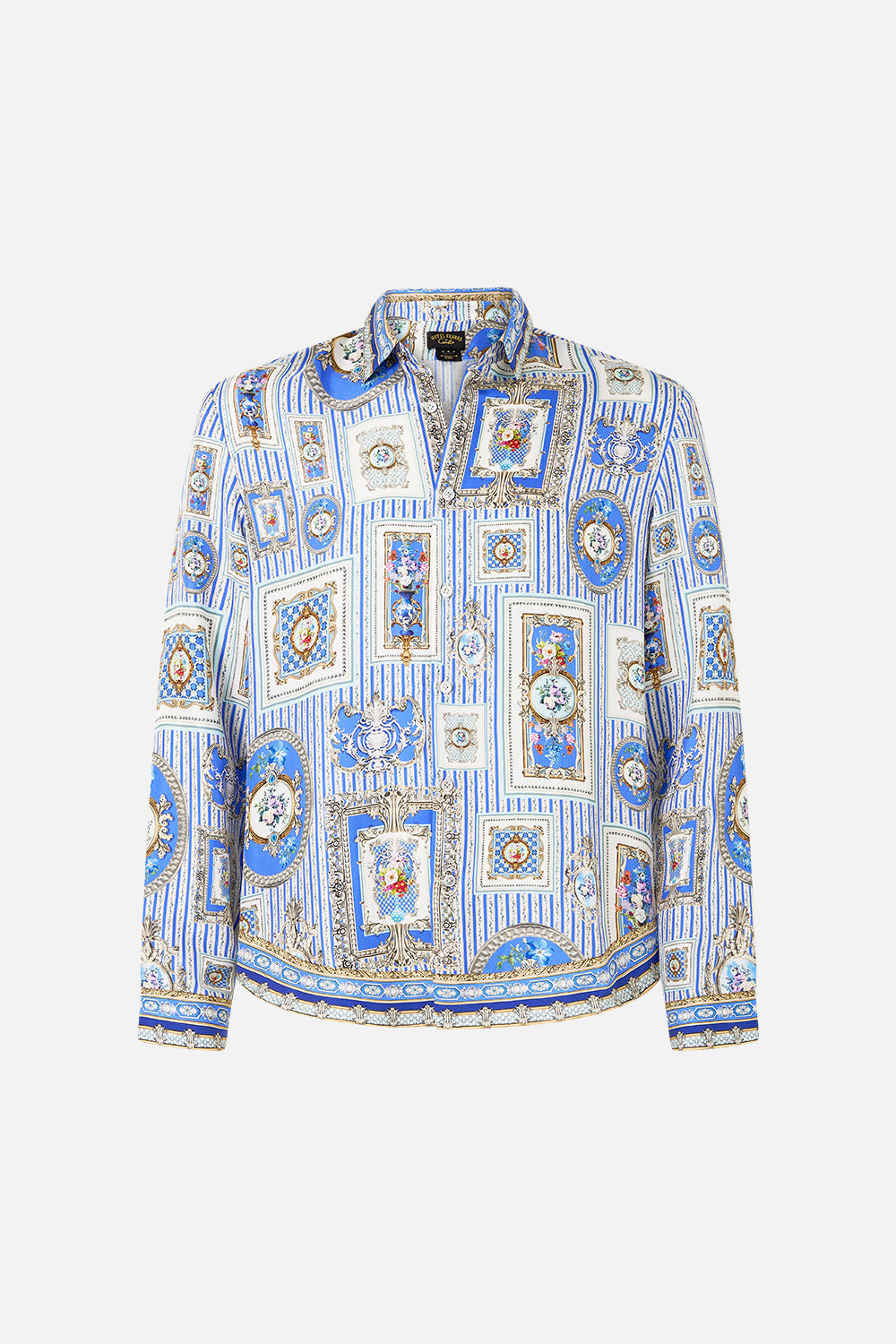 LONG SLEEVE COLLARED SHIRT OTTOMAN OPULENCE