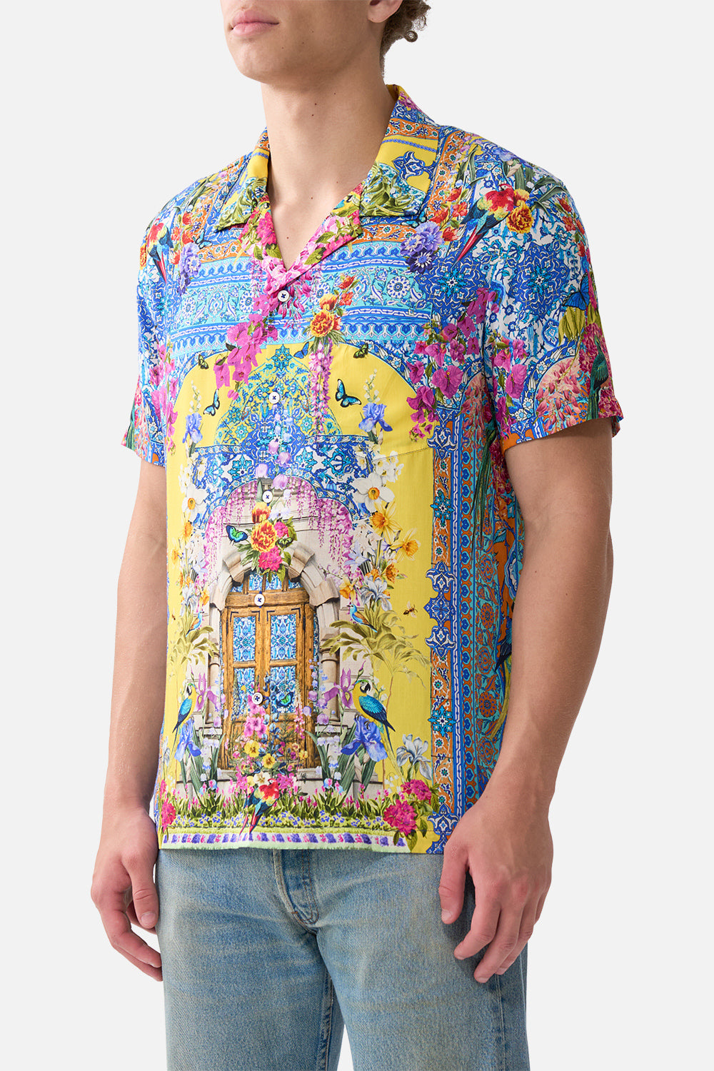 SHORT SLEEVE CAMP COLLARED SHIRT SULTANAHMET SUMMER