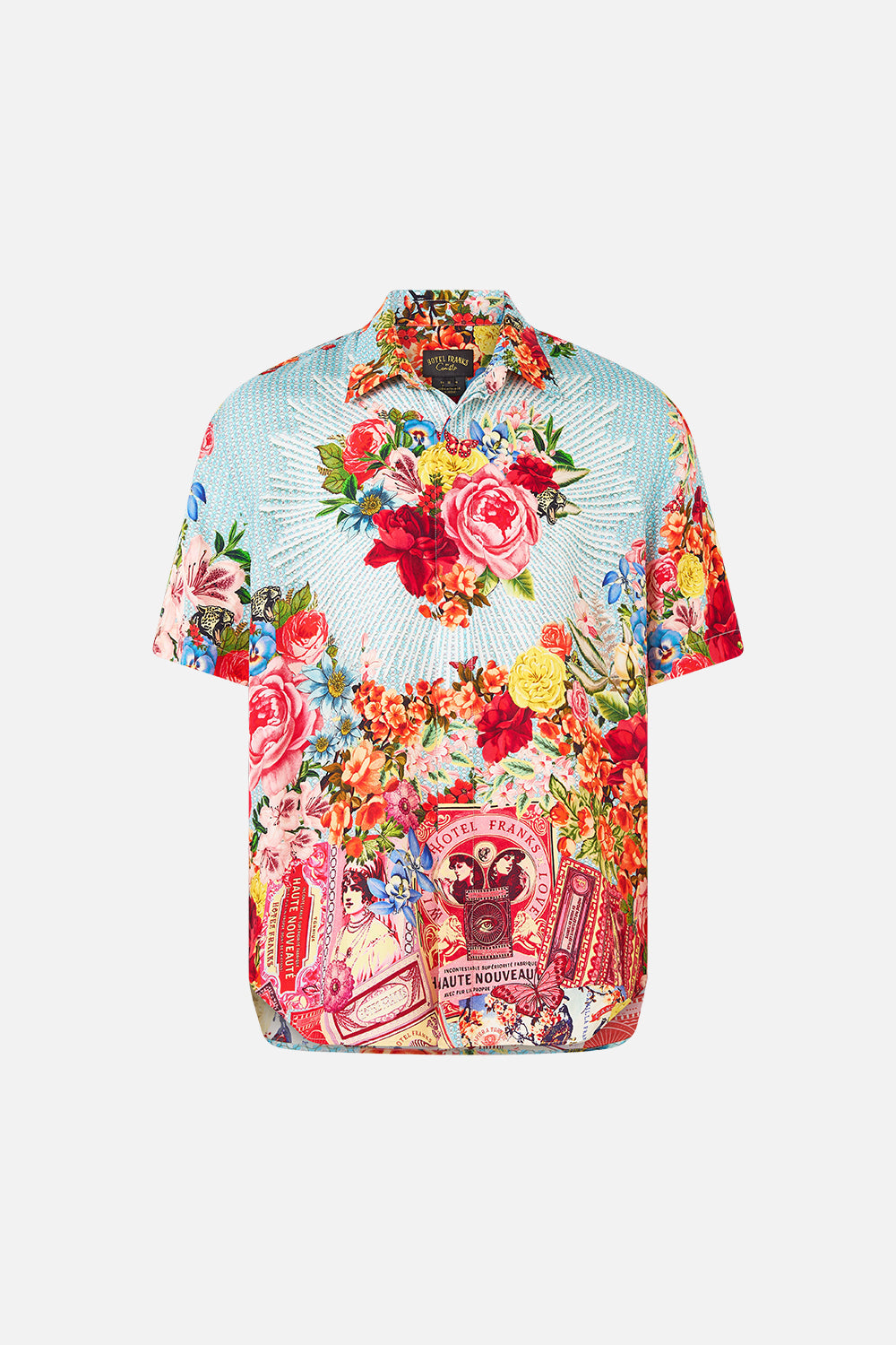 SHORT SLEEVE OVERSIZED SHIRT PAPERS AND CURIOUS CAPERS