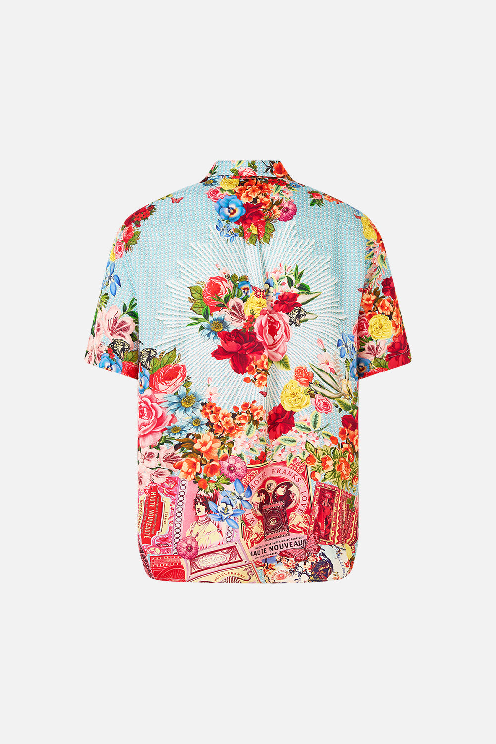 SHORT SLEEVE OVERSIZED SHIRT PAPERS AND CURIOUS CAPERS