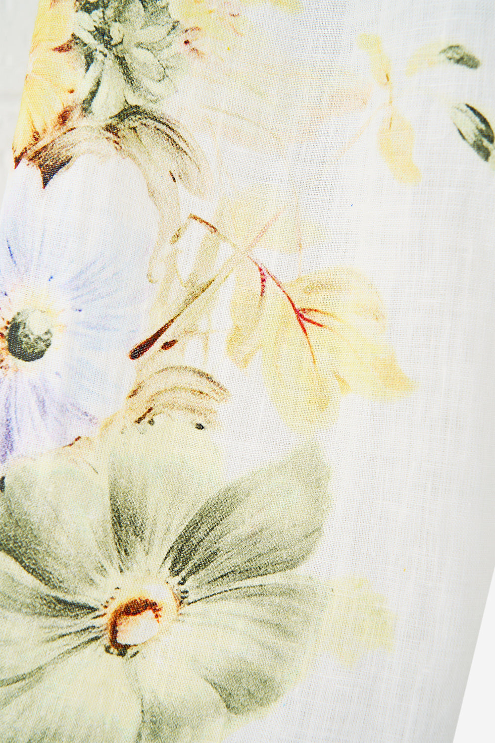 The CAMILLA CROPPED WRAP SHIRT MY HOMESPUN HEART in our  print.