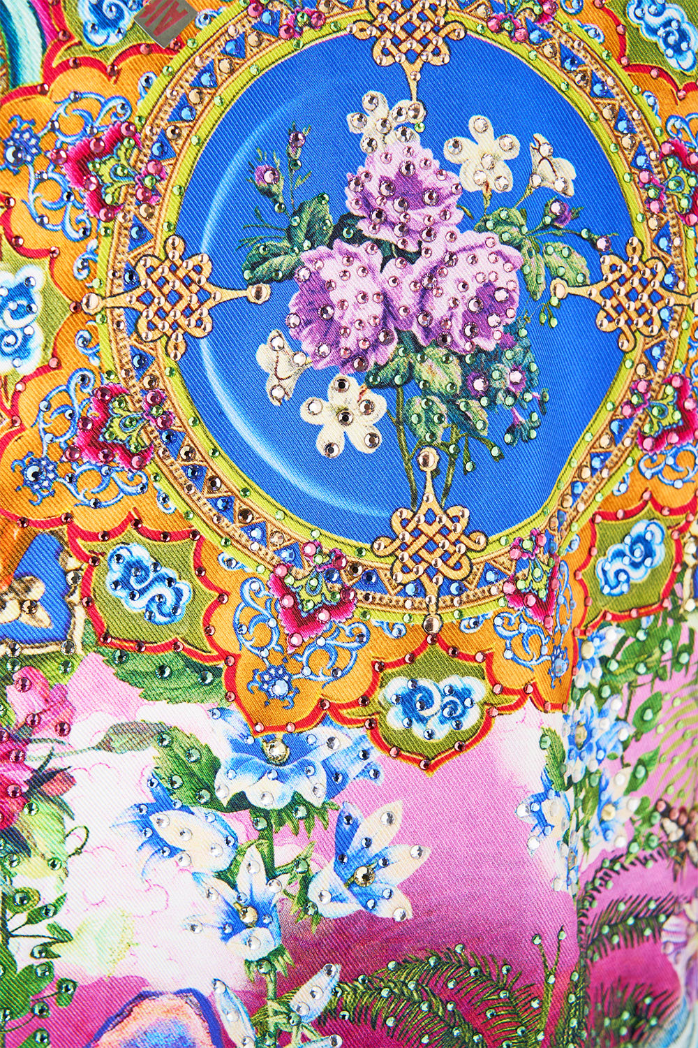 BOMBER JACKET WITH SHIRRED CUFF TURKISH DELIGHT