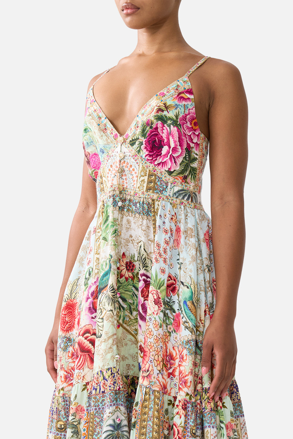 TIERED BODICE DRESS SULTANS AND QUEENS