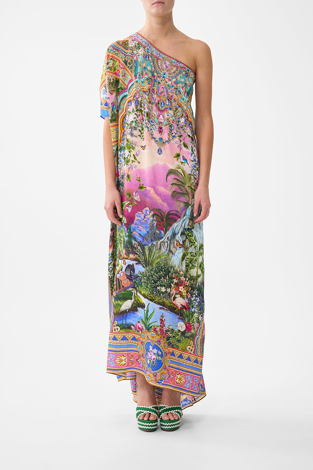 ROUND NECK KAFTAN TURKISH DELIGHT