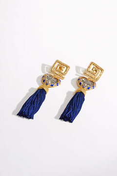 ARTISAN ARTILLERY TASSEL EARRINGS GOLD