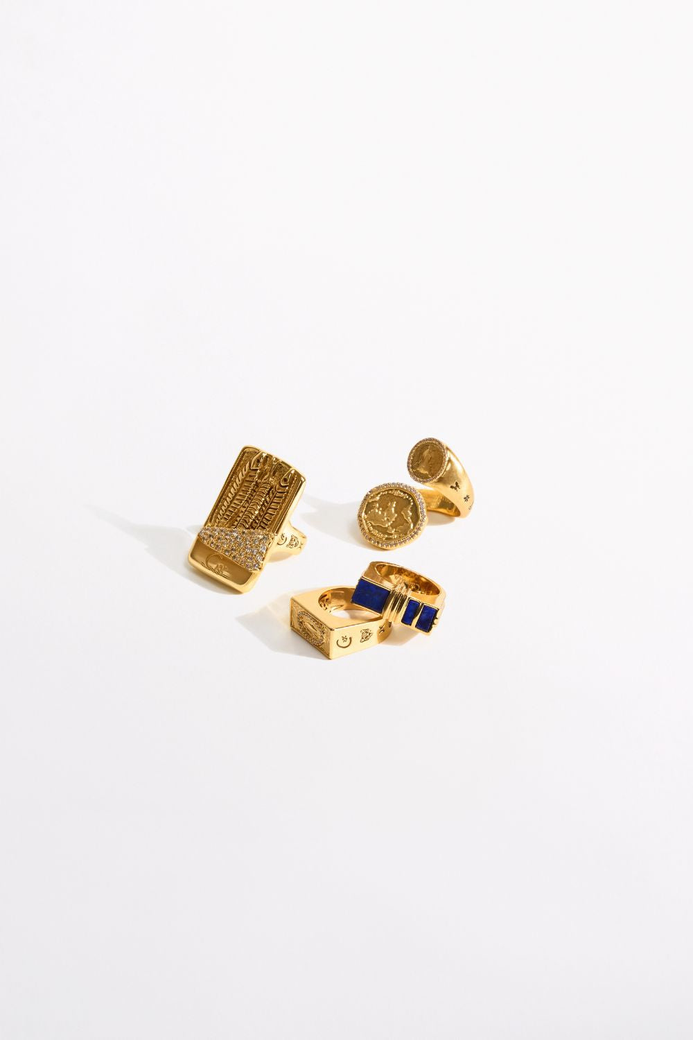 GYPSET GLITTERATI RING GOLD