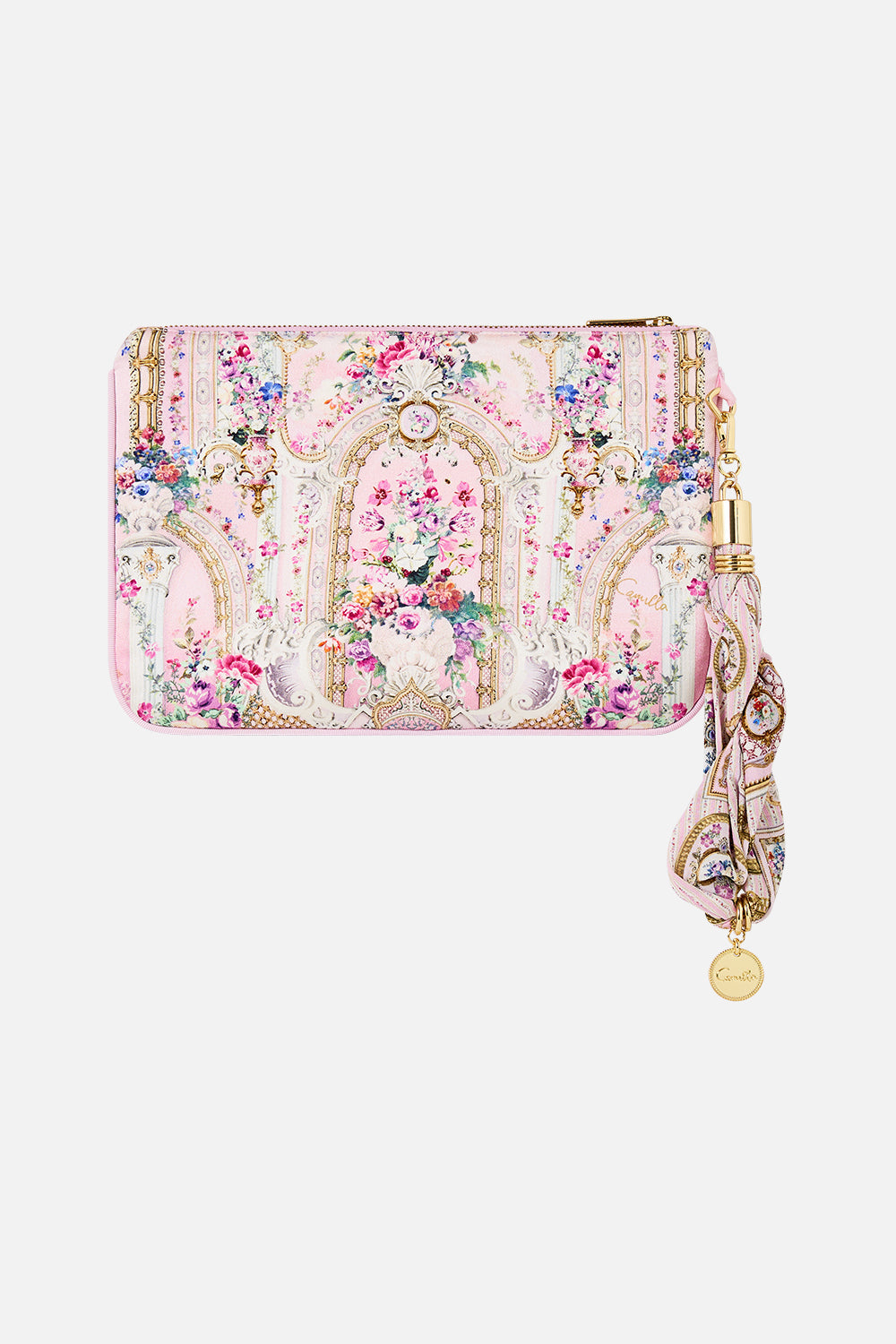 SCARF CLUTCH PALATIAL PASTELS