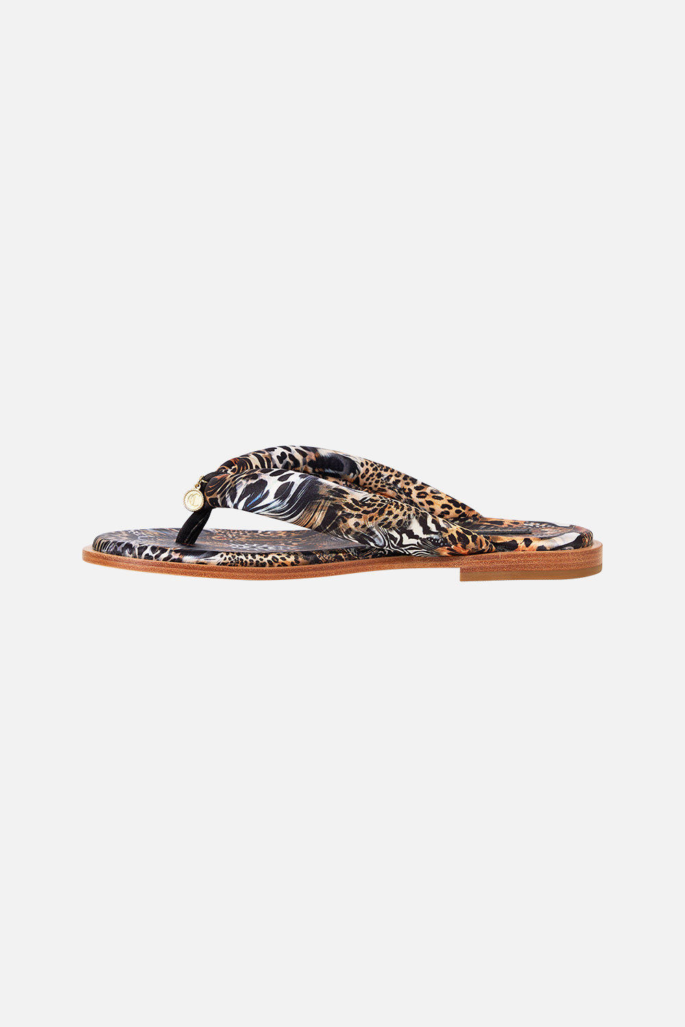 LINA PADDED THONGS FELINE FOLKLORE